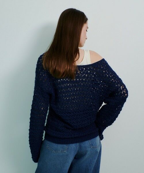 allureville / アルアバイル ニット・セーター | テープヤーンハンドニットプルオーバー | 詳細20