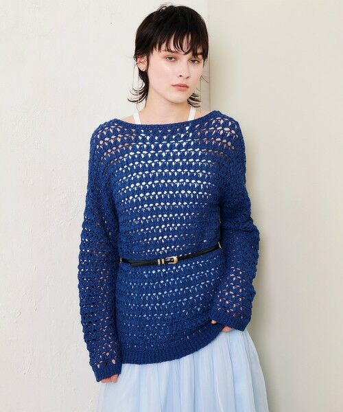 allureville / アルアバイル ニット・セーター | テープヤーンハンドニットプルオーバー | 詳細21