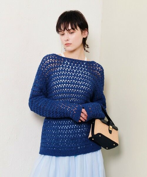allureville / アルアバイル ニット・セーター | テープヤーンハンドニットプルオーバー | 詳細22