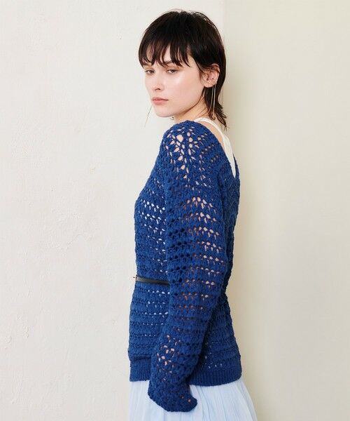 allureville / アルアバイル ニット・セーター | テープヤーンハンドニットプルオーバー | 詳細24