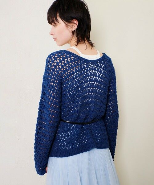 allureville / アルアバイル ニット・セーター | テープヤーンハンドニットプルオーバー | 詳細25