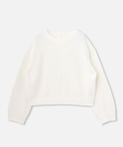 allureville / アルアバイル ニット・セーター | エアリーループバックスリットプルオーバー