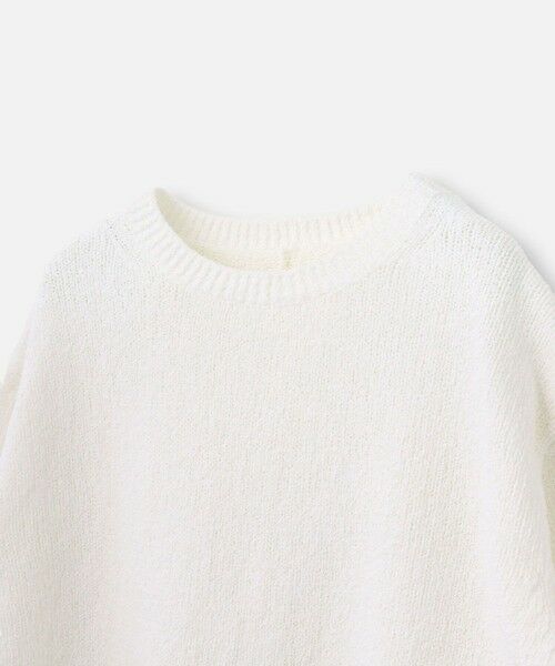 allureville / アルアバイル ニット・セーター | エアリーループバックスリットプルオーバー | 詳細2