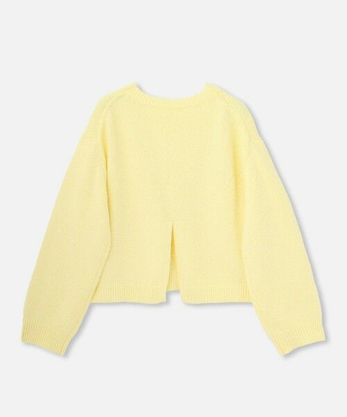allureville / アルアバイル ニット・セーター | エアリーループバックスリットプルオーバー | 詳細10