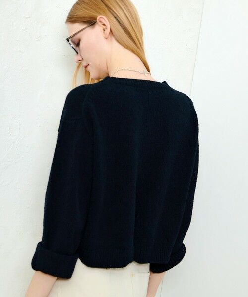 allureville / アルアバイル ニット・セーター | エアリーループバックスリットプルオーバー | 詳細14