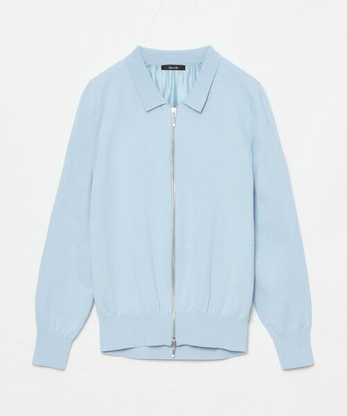 allureville / アルアバイル カーディガン・ボレロ | 布帛コンビニットブルゾン | 詳細13