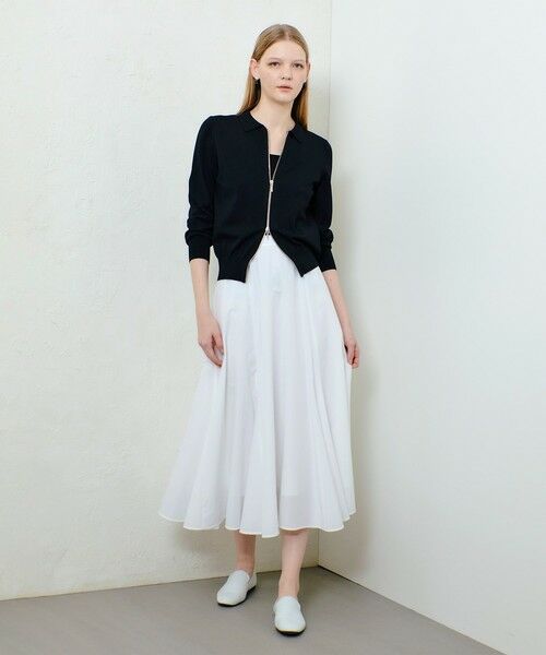 allureville / アルアバイル カーディガン・ボレロ | 布帛コンビニットブルゾン | 詳細19