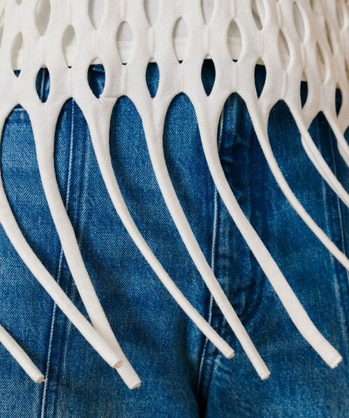 allureville / アルアバイル ニット・セーター | ハンモックフリンジプルオーバー | 詳細5