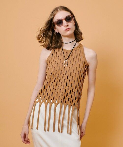 allureville / アルアバイル ニット・セーター | ハンモックフリンジプルオーバー | 詳細9