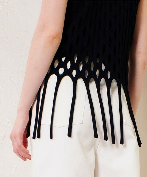 allureville / アルアバイル ニット・セーター | ハンモックフリンジプルオーバー | 詳細20