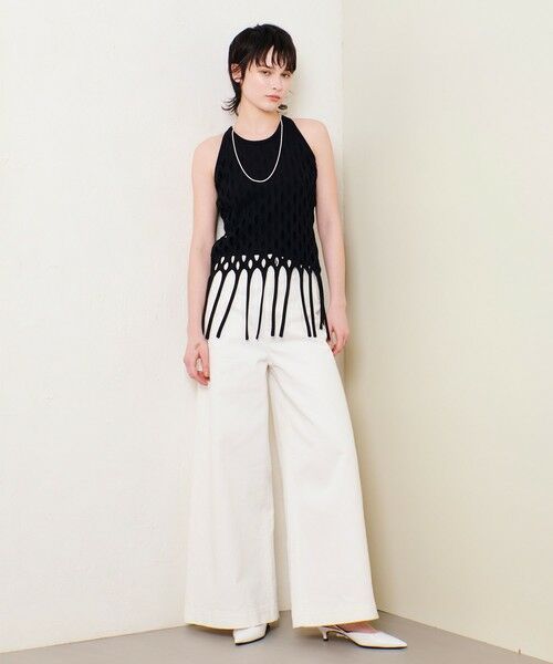 allureville / アルアバイル ニット・セーター | ハンモックフリンジプルオーバー | 詳細21