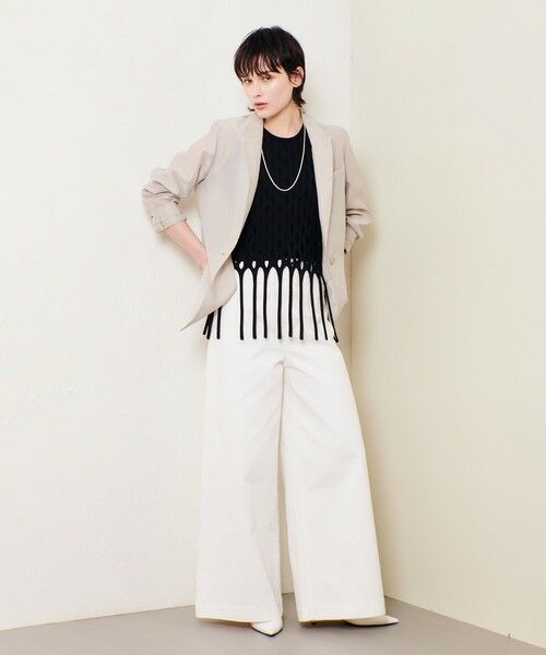 allureville / アルアバイル ニット・セーター | ハンモックフリンジプルオーバー | 詳細22