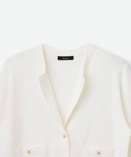 allureville / アルアバイル カーディガン・ボレロ | ◇ポケットクルーカーディガン | 詳細2