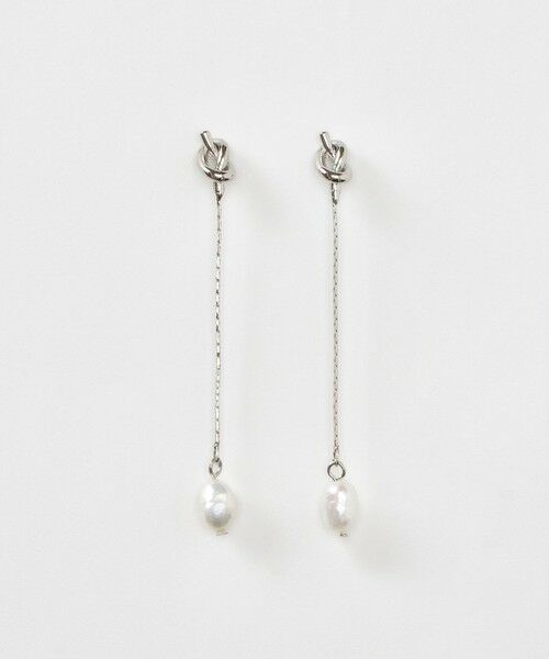 allureville/アルアバイル 淡水パールスイングピアス シルバー (90) F allureville/アルアバイル 淡水パールスイングピアス シルバー (90) F