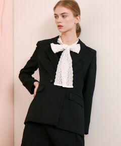 allureville / アルアバイル テーラードジャケット | 【LOULOU WILLOUGHBY】マットオックスダブルジャケット