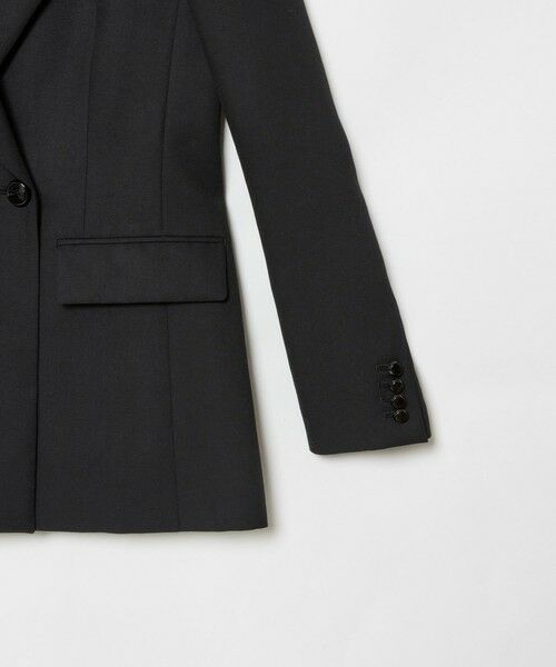 allureville / アルアバイル テーラードジャケット | 【LOULOU WILLOUGHBY】マットオックスダブルジャケット | 詳細7