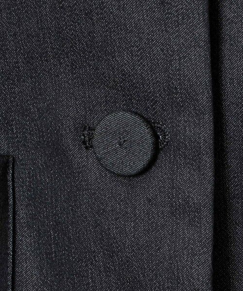 allureville / アルアバイル テーラードジャケット | 【LOULOU WILLOUGHBY】シャンブレー半袖ジャケット | 詳細10