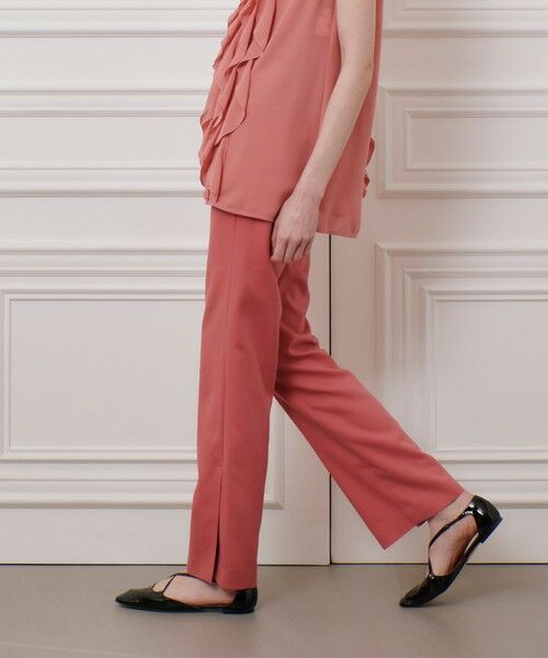 allureville / アルアバイル チノ・ワークパンツ | 【LOULOU WILLOUGHBY】ダブルクロススリムパンツ | 詳細3