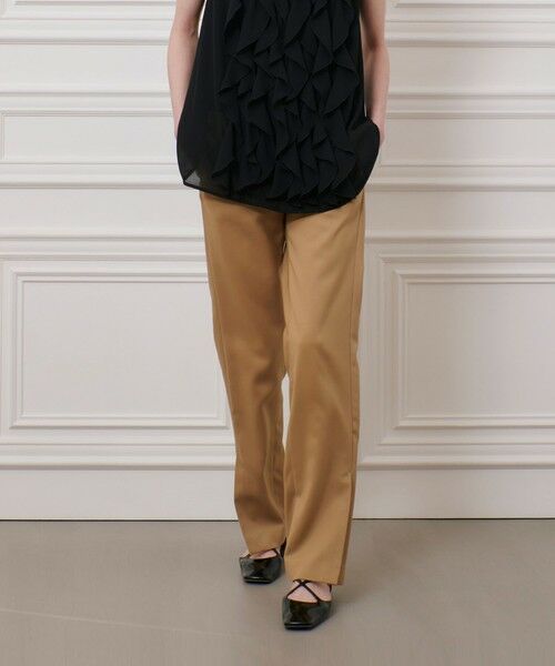 allureville / アルアバイル チノ・ワークパンツ | 【LOULOU WILLOUGHBY】ダブルクロススリムパンツ | 詳細9