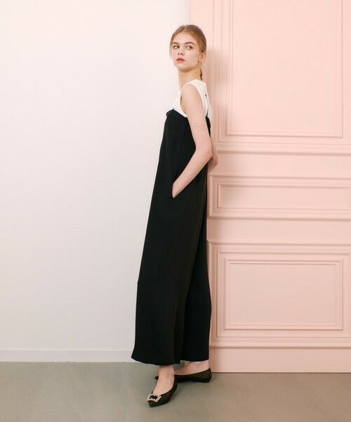 allureville / アルアバイル サロペット・オールインワン | 【LOULOU WILLOUGHBY】サテンオールインワン | 詳細1