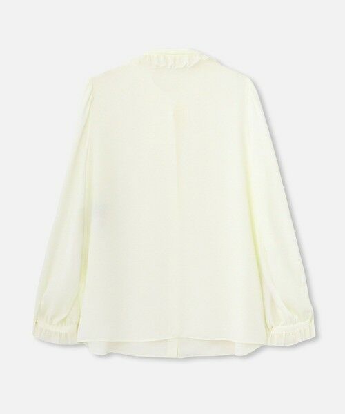 allureville / アルアバイル シャツ・ブラウス | 【LOULOU WILLOUGHBY】ヨーリューフリルタイブラウス | 詳細1