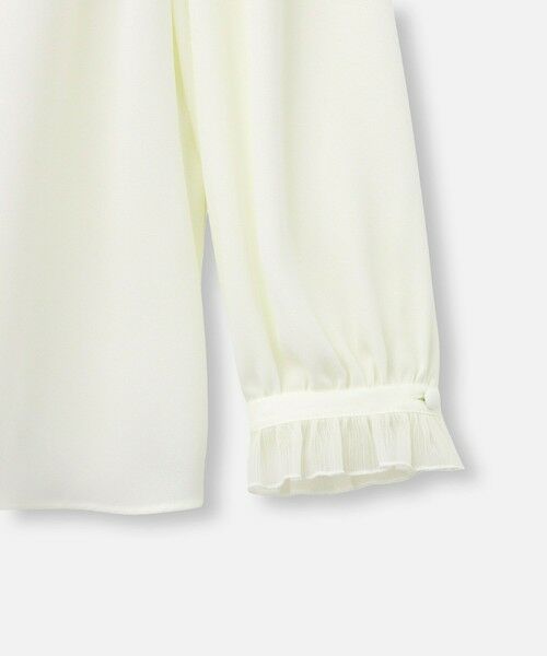 allureville / アルアバイル シャツ・ブラウス | 【LOULOU WILLOUGHBY】ヨーリューフリルタイブラウス | 詳細4