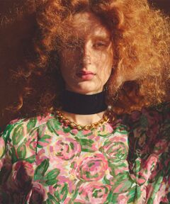 allureville / アルアバイル シャツ・ブラウス | 【LOULOU WILLOUGHBY】SPRINTEXフラワープリントフリルブラウス