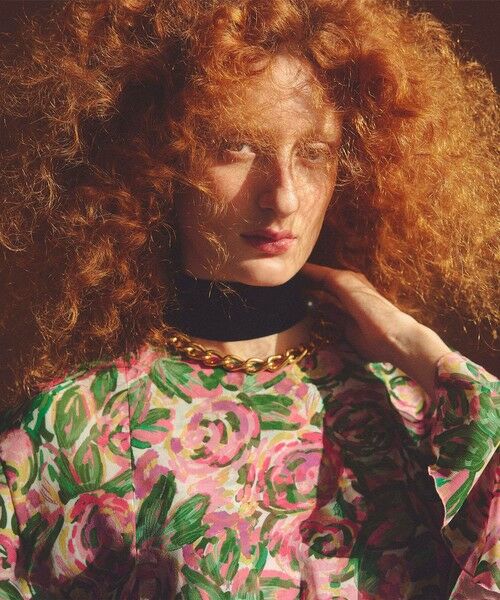 allureville / アルアバイル シャツ・ブラウス | 【LOULOU WILLOUGHBY】SPRINTEXフラワープリントフリルブラウス | 詳細1