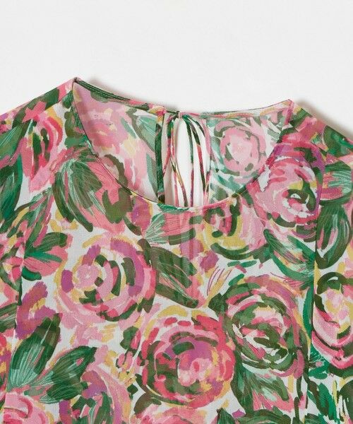 allureville / アルアバイル シャツ・ブラウス | 【LOULOU WILLOUGHBY】SPRINTEXフラワープリントフリルブラウス | 詳細11