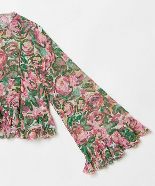 allureville / アルアバイル シャツ・ブラウス | 【LOULOU WILLOUGHBY】SPRINTEXフラワープリントフリルブラウス | 詳細12