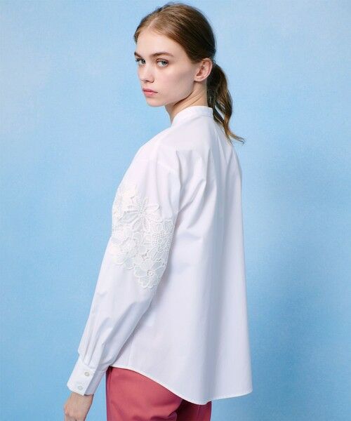 allureville / アルアバイル シャツ・ブラウス | 【LOULOU WILLOUGHBY】フラワーレースシャツ | 詳細3