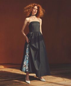 allureville / アルアバイル ロング・マキシ丈ワンピース | 【LOULOU WILLOUGHBY】シャンブレーベアワンピース