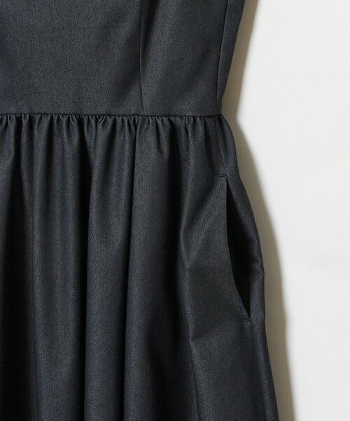 allureville / アルアバイル ロング・マキシ丈ワンピース | 【LOULOU WILLOUGHBY】シャンブレーベアワンピース | 詳細12
