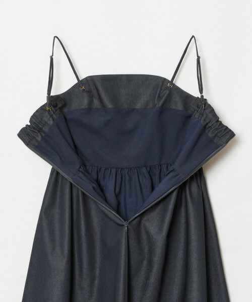 allureville / アルアバイル ロング・マキシ丈ワンピース | 【LOULOU WILLOUGHBY】シャンブレーベアワンピース | 詳細14