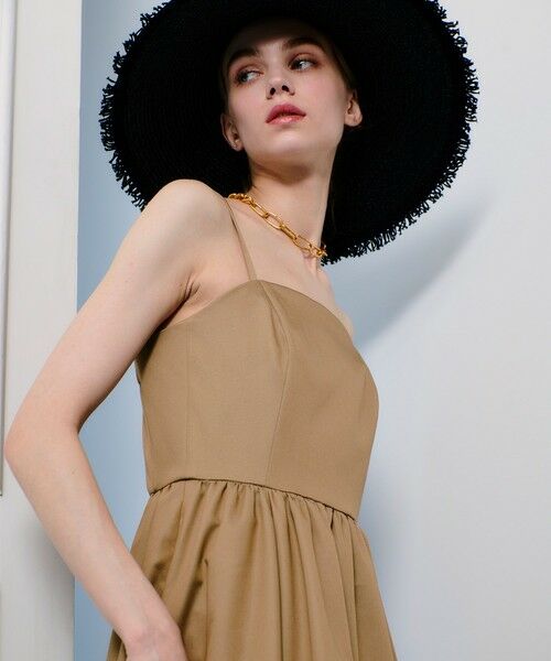 allureville / アルアバイル ロング・マキシ丈ワンピース | 【LOULOU WILLOUGHBY】シャンブレーベアワンピース | 詳細21