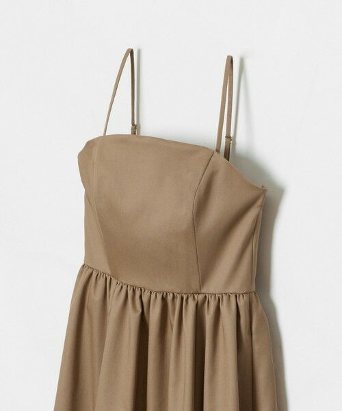 LOULOU WILLOUGHBY】シャンブレーベアワンピース （ロング・マキシ丈