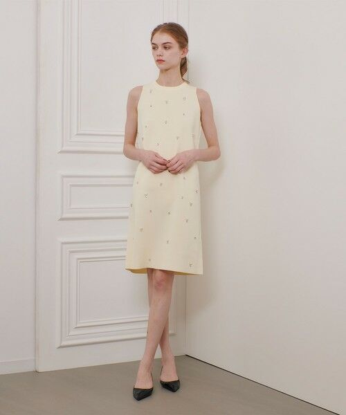 allureville / アルアバイル ミニ丈・ひざ丈ワンピース | 【LOULOU WILLOUGHBY】ジュエルワンピース | 詳細1