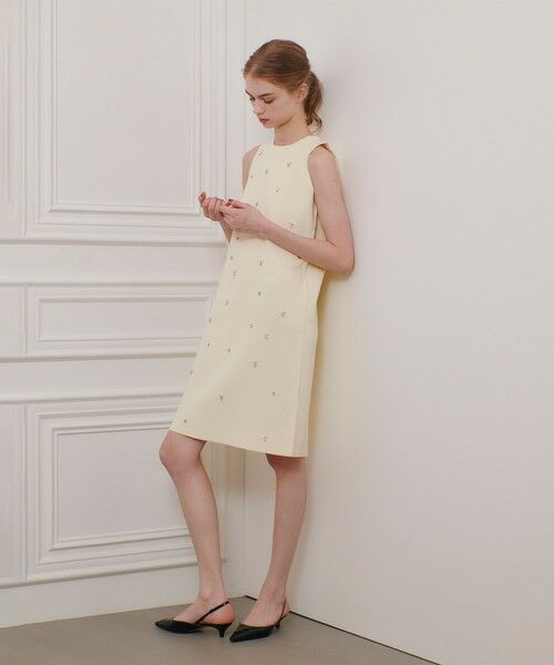 allureville / アルアバイル ミニ丈・ひざ丈ワンピース | 【LOULOU WILLOUGHBY】ジュエルワンピース | 詳細2