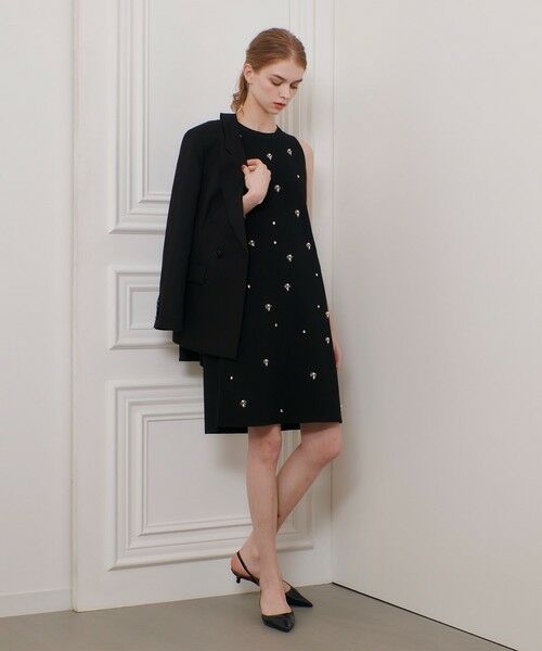 allureville / アルアバイル ミニ丈・ひざ丈ワンピース | 【LOULOU WILLOUGHBY】ジュエルワンピース | 詳細7