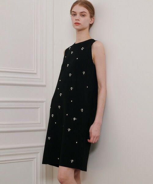 allureville / アルアバイル ミニ丈・ひざ丈ワンピース | 【LOULOU WILLOUGHBY】ジュエルワンピース | 詳細8