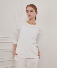 allureville / アルアバイル カットソー | 【LOULOU WILLOUGHBY】ショルダーギャザーロンT