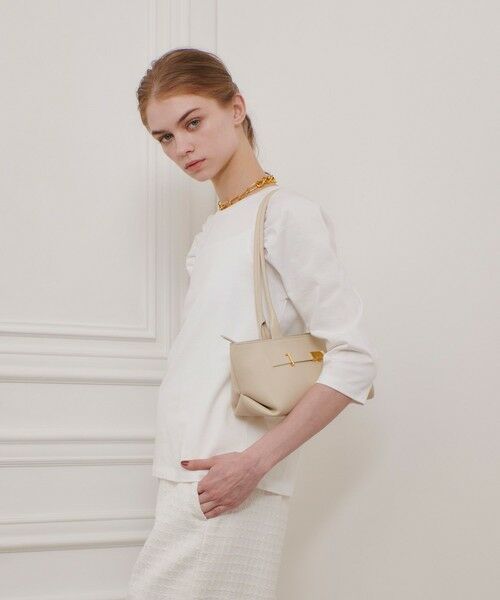 allureville / アルアバイル カットソー | 【LOULOU WILLOUGHBY】ショルダーギャザーロンT | 詳細2