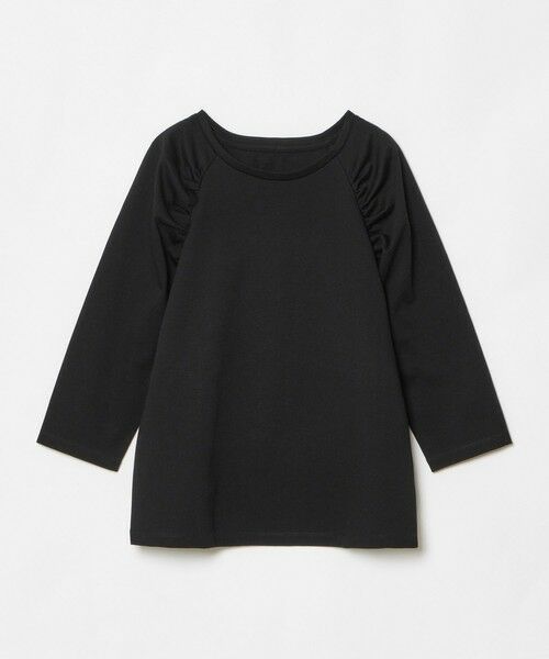 allureville / アルアバイル カットソー | 【LOULOU WILLOUGHBY】ショルダーギャザーロンT | 詳細9