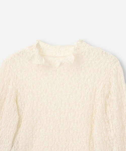 allureville / アルアバイル カットソー | 【LOULOU WILLOUGHBY】リンクルフラワープルオーバー | 詳細10