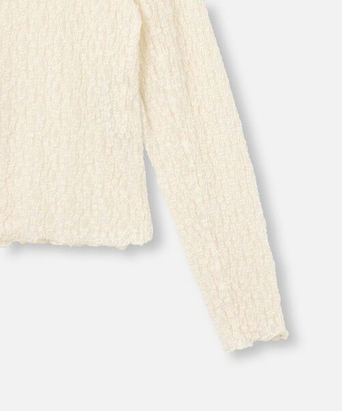 allureville / アルアバイル カットソー | 【LOULOU WILLOUGHBY】リンクルフラワープルオーバー | 詳細11