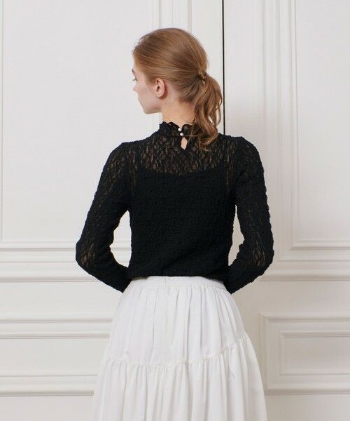 allureville / アルアバイル カットソー | 【LOULOU WILLOUGHBY】リンクルフラワープルオーバー | 詳細16