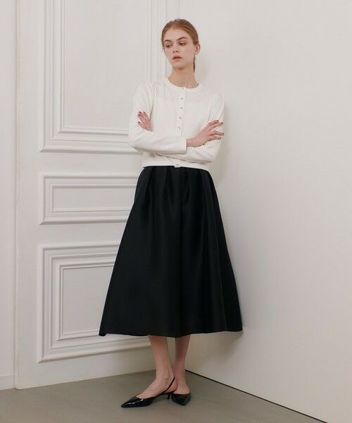 allureville / アルアバイル カーディガン・ボレロ | 【LOULOU WILLOUGHBY】ポンチカーディガン | 詳細3