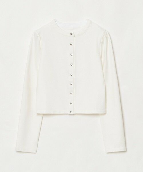 allureville / アルアバイル カーディガン・ボレロ | 【LOULOU WILLOUGHBY】ポンチカーディガン | 詳細4