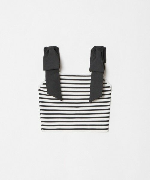 新品タグ付き【LOULOU WILLOUGHBY】ブライトレーヨンリブタンク 2 trim_ofalv_item7a59e1c20eab11e