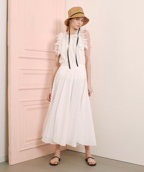 allureville / アルアバイル ニット・セーター | 【LOULOU WILLOUGHBY】アームレースプルオーバー | 詳細4